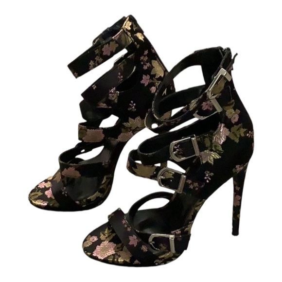 Steve Madden Strap up Stiletto Heels - Picture 3 of 13